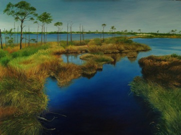 Alligator Lake
Oil on Canvas
30” x 40”